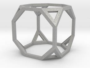 Truncated Cube in Aluminum