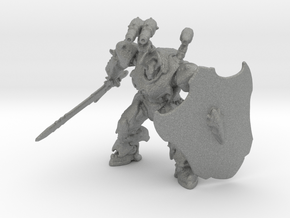 Doom Eternal Dark Lord Armor miniature games model in Gray PA12