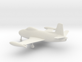 North American FJ-1 Fury in White Natural Versatile Plastic: 1:87 - HO