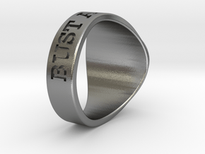 NuperBall ISUCK Ring s20 in Natural Silver