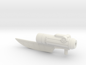 Grimlock Guardian Blaster in White Natural Versatile Plastic