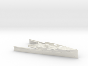 1/350 SMS Friedrich der Grosse Bow Waterline in White Natural Versatile Plastic