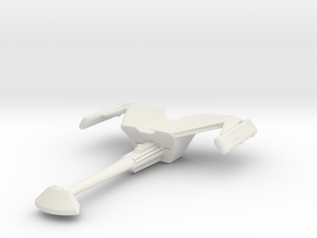 Klingon D18 'Gull Wing' 1/3125 Attack Wing in White Natural Versatile Plastic