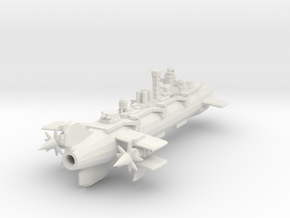 Neo Bolshevik 1919 Aerial battleship Alexander Nev in White Natural Versatile Plastic