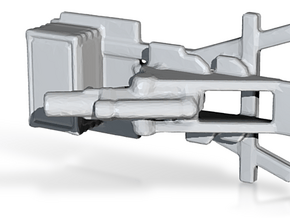 bl 9.2 inch  MK 1  siege howitzer 1/286 6mm  in Tan Fine Detail Plastic