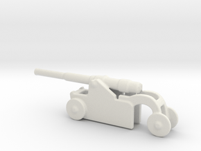 Italian 254mm cannon 1/285 6mm 1 in White Natural Versatile Plastic