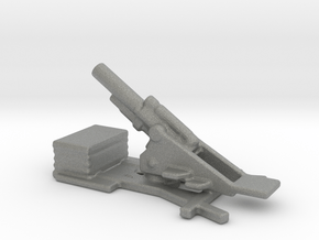 bl 9.2 inch  MK 2 siege howitzer 1/286 6mm  in Gray PA12