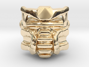 Bohrok XA Swarm Commander Ring Size 9 in 14k Gold Plated Brass