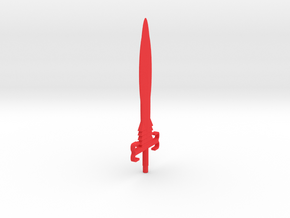 SS86 Slag Sword in Red Processed Versatile Plastic