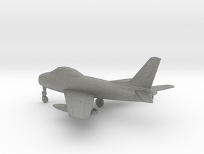 North American FJ-3M Fury in Gray PA12: 1:160 - N