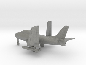 North American FJ-3M Fury (folded wings) in Gray PA12: 1:160 - N