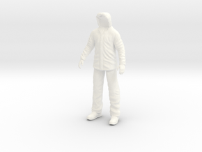 The THING -- Original MOVIE - Figure in White Processed Versatile Plastic