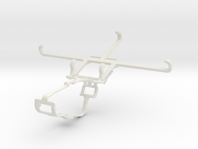 Controller mount for Xbox One & Samsung Galaxy S21 in White Natural Versatile Plastic