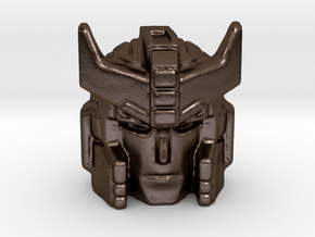 Prowl head 17mm click 5mm  in Polished Bronze Steel
