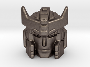 transformers siege prowl head in Polished Bronzed-Silver Steel