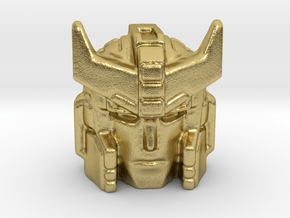 Prowl head 17mm click 5mm  in Natural Brass