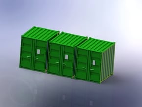 Tricon Container 1/160 in Tan Fine Detail Plastic