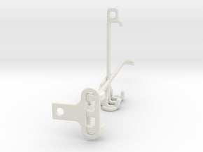Oppo Find X3 tripod & stabilizer mount in White Natural Versatile Plastic