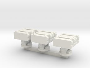 1/400 Scale BPDMS System in White Natural Versatile Plastic