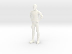 Jonny Quest - Race Bannon - 1.24 in White Processed Versatile Plastic