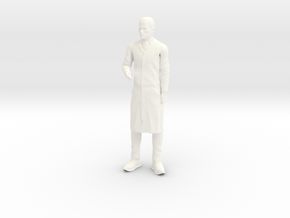 Jonny Quest - Dr Zin - 1.24 in White Processed Versatile Plastic