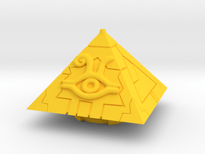 Beyblade Yu-gi-oh Millennium Puzzle | Blade Base in Yellow Processed Versatile Plastic