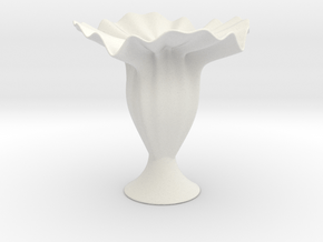 Vase 927 in White Natural Versatile Plastic