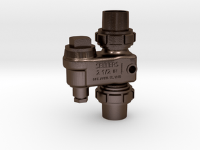 Sellers Type V-C Starting Valve in Polished Bronze Steel