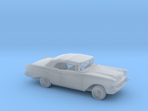 1/87 1957 Chevrolet BelAir Closed Convertible  in Tan Fine Detail Plastic