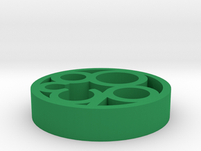 863 logo necklace  in Green Processed Versatile Plastic