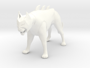 Catra Cat Form Figurine Classics in White Processed Versatile Plastic