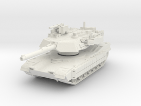 M1A2C Abrams 1/87 in White Natural Versatile Plastic