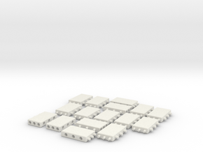 Building Blocks for MODULO - Set3 in White Natural Versatile Plastic