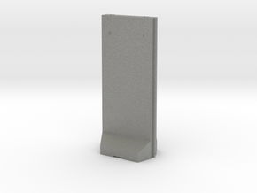 Concrete T-Wall 1/72 in Gray PA12