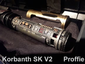 Vengeance Chassis for Korbanth SK V2 & V3 in Tan Fine Detail Plastic