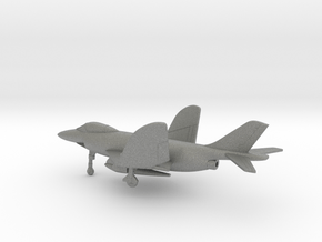McDonnell F3H Demon (folded wings) in Gray PA12: 6mm