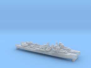1/2400th scale 2 x HMS Mackay w/o masts in Smooth Fine Detail Plastic