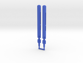 Classic Jetfire Missiles in Blue Processed Versatile Plastic: Small