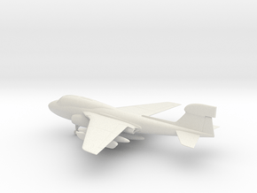 Northrop Grumman EA-6B Prowler in White Natural Versatile Plastic: 1:64 - S