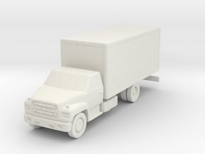 Ford F600 Cargo 1/87 in White Natural Versatile Plastic