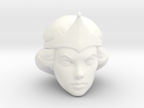 Marlena Head Classics in White Processed Versatile Plastic