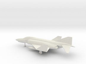 McDonnell Douglas F-4E (folded wings) in White Natural Versatile Plastic: 1:144