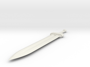 X4 Full SwordV2_Body 19 (1) in White Natural Versatile Plastic