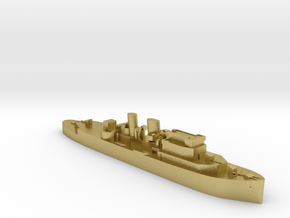 HMCS Prince Henry AMC 1:1200 WW2 in Natural Brass
