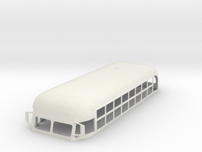 The Partridge Family - Bus Top in White Natural Versatile Plastic