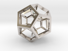 4D Dodecahedron in Platinum