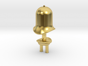 Dome and Safety Valve for Stevenson 2-4-0 locomoti in Polished Brass