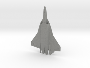 Airbus FCAS Next Generation Fighter Concept in Gray PA12: 1:150