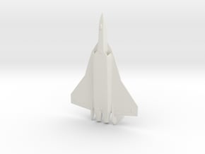 Airbus FCAS Next Generation Fighter Concept in White Natural Versatile Plastic: 1:200