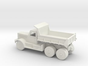 1/87 Diamond Dump truck in White Natural Versatile Plastic